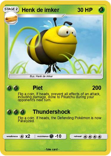 Pokemon Henk de imker