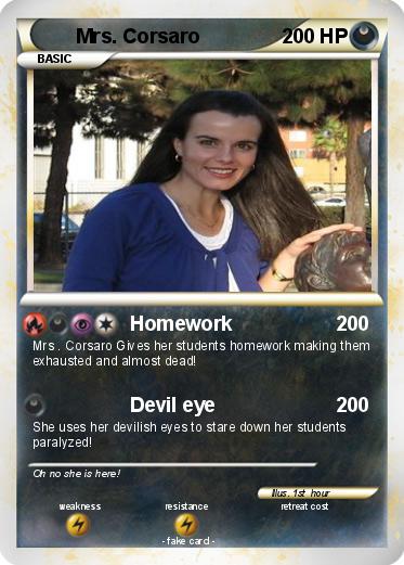 Pokemon Mrs. Corsaro