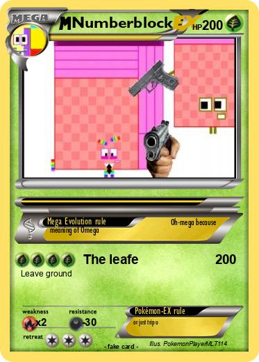 Pokemon Numberblock