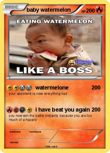 Pokemon baby watermelon