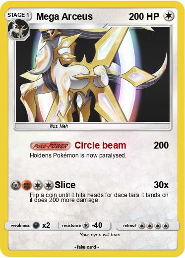 Pokemon Mega Arceus