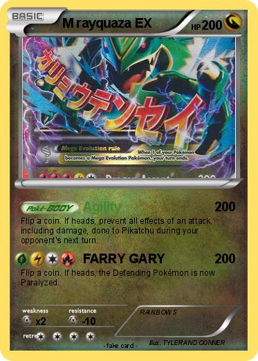 Pokemon M rayquaza EX