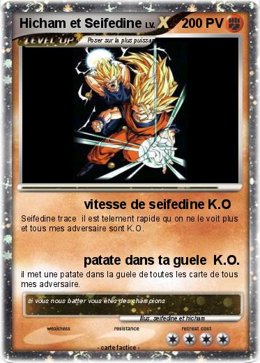 Pokemon Hicham et Seifedine