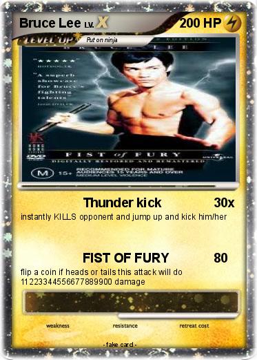 Pokemon Bruce Lee