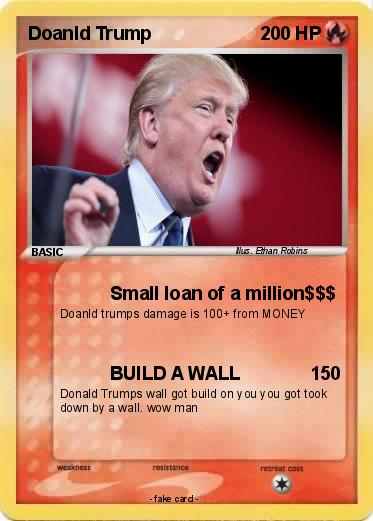 Pokemon Doanld Trump