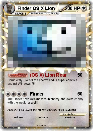 Pokemon Finder OS X Lion