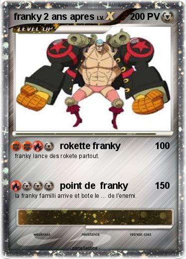 Pokemon franky 2 ans apres
