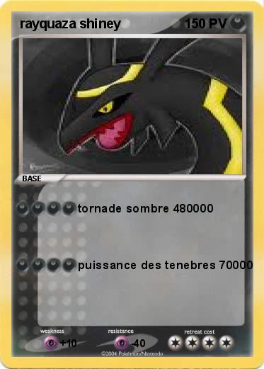 Pokemon rayquaza shiney