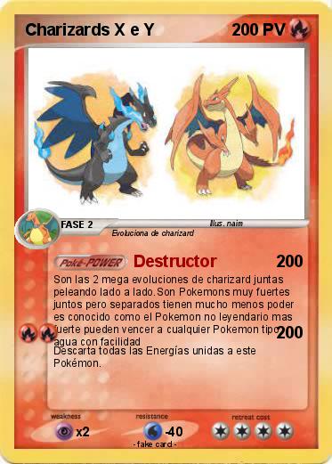 Pokemon Charizards X e Y