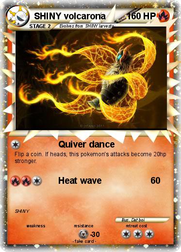 Pokemon SHINY volcarona