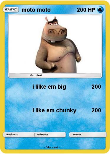 Pokemon moto moto