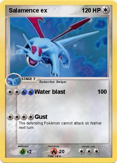 Pokemon Salamence ex
