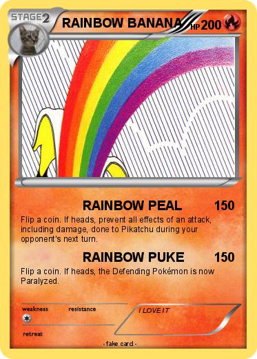 Pokemon RAINBOW BANANA