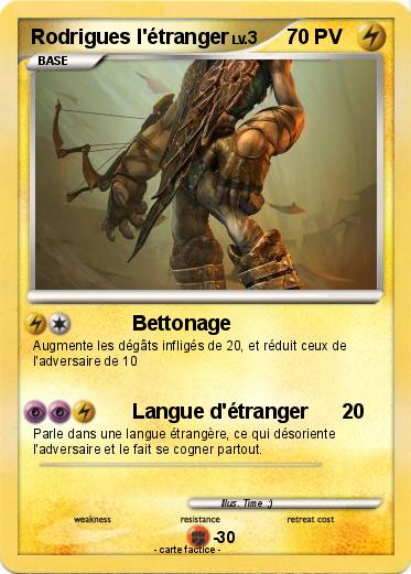 Pokemon Rodrigues l'étranger