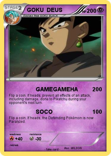 Pokemon GOKU  DEUS