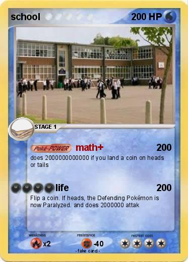 Pokemon school