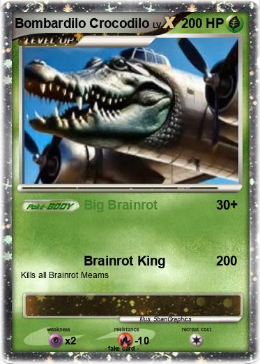 Pokemon Bombardilo Crocodilo