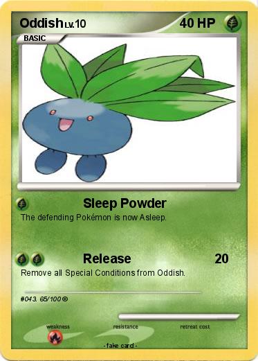 Pokemon Oddish
