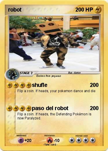 Pokemon robot