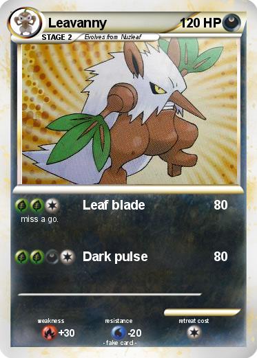 Pokemon Leavanny