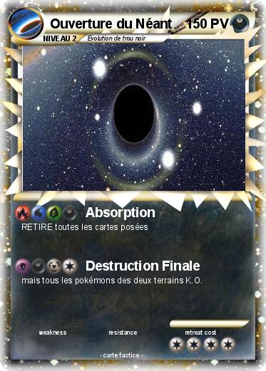 Pokemon Ouverture du Néant