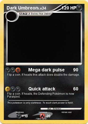 Pokemon Dark Umbreon