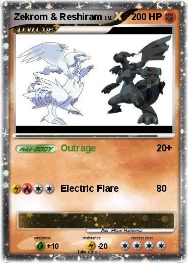 Pokemon Zekrom & Reshiram