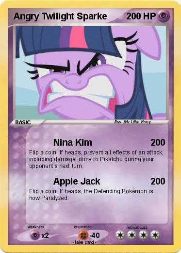 Pokemon Angry Twilight Sparke