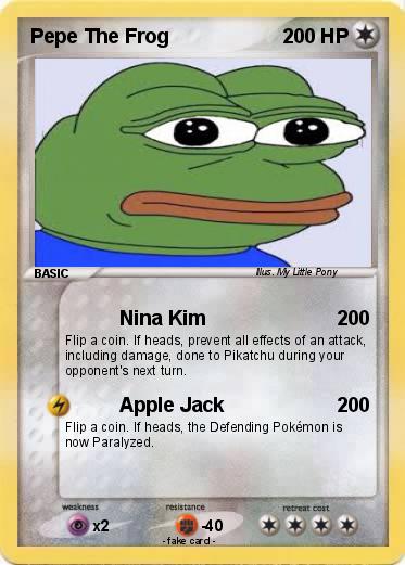 Pokemon Pepe The Frog