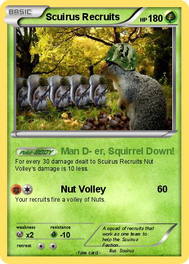 Pokemon Scuirus Recruits