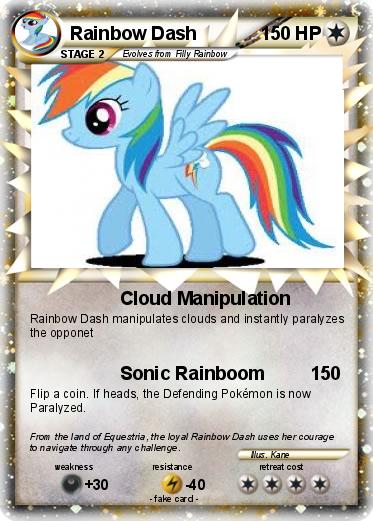 Pokemon Rainbow Dash