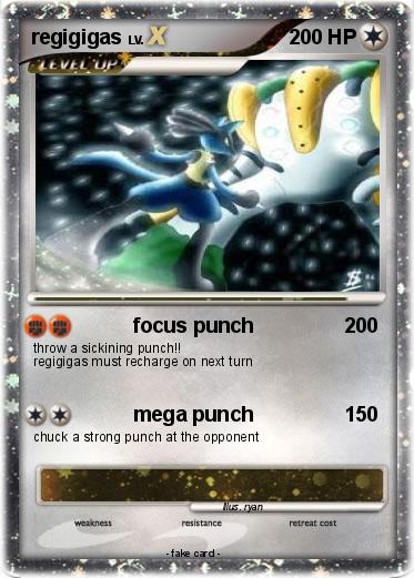 Pokemon regigigas