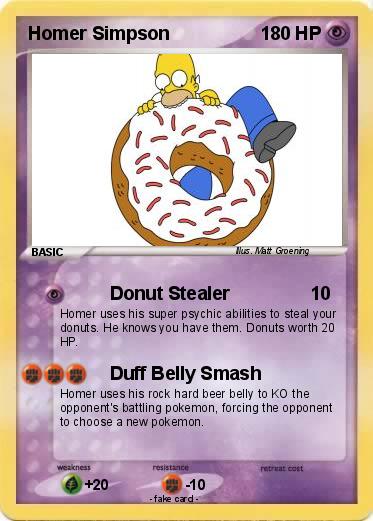 Pokemon Homer Simpson