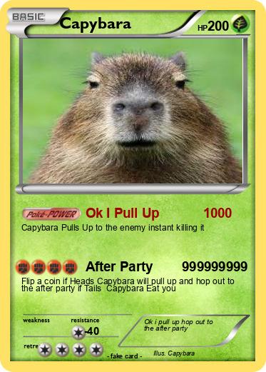 Pokemon Capybara