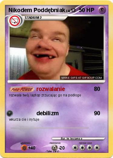 Pokemon Nikodem Poddębniak