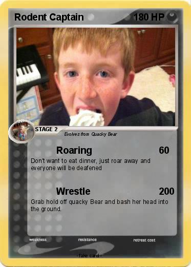 Pokemon Rodent Captain