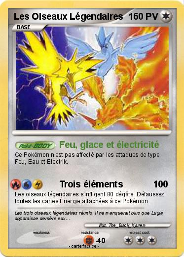 Pokemon Les Oiseaux Légendaires
