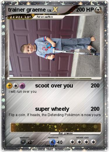Pokemon trainer graeme