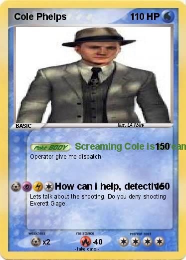 Pokemon Cole Phelps