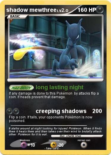 Pokemon shadow mewthree