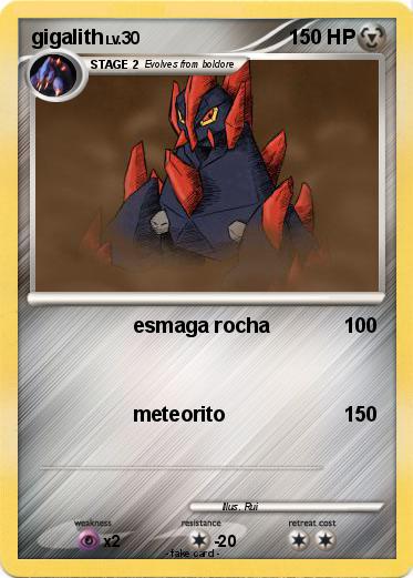 Pokemon gigalith