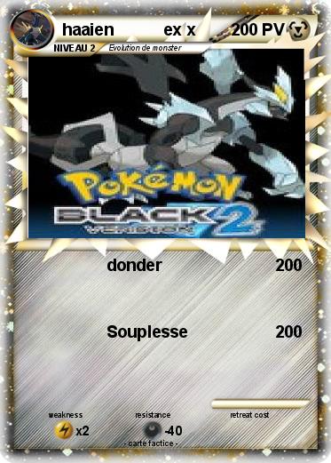 Pokemon haaien           ex x