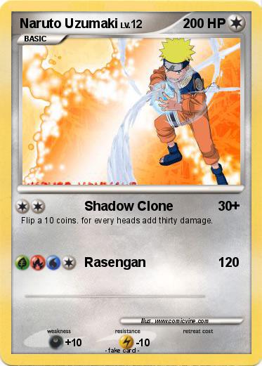 Pokemon Naruto Uzumaki