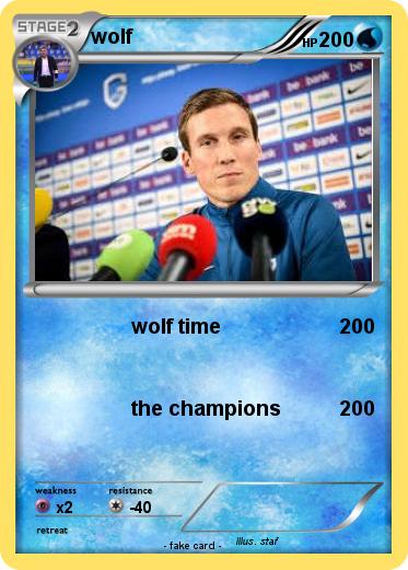 Pokemon wolf