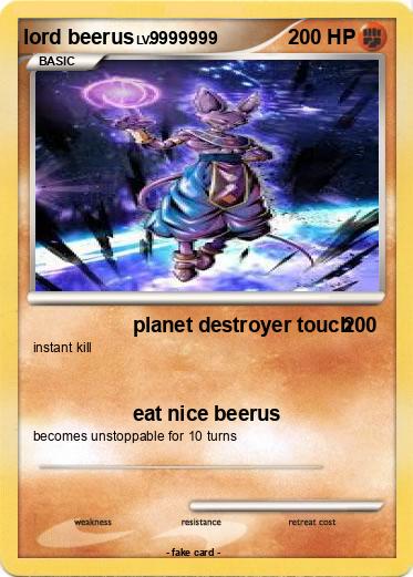 Pokemon lord beerus