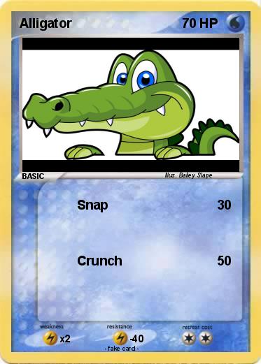 Pokemon Alligator