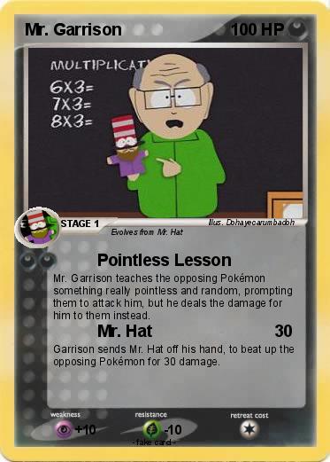 Pokemon Mr. Garrison