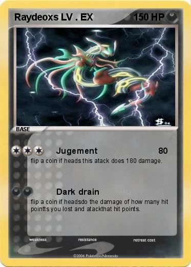 Pokemon Raydeoxs LV . EX
