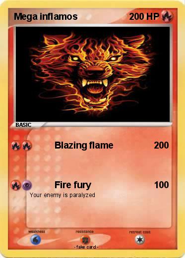 Pokemon Mega inflamos