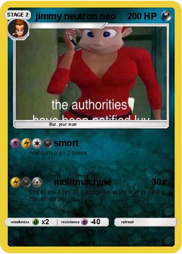 Pokemon jimmy neutron neo